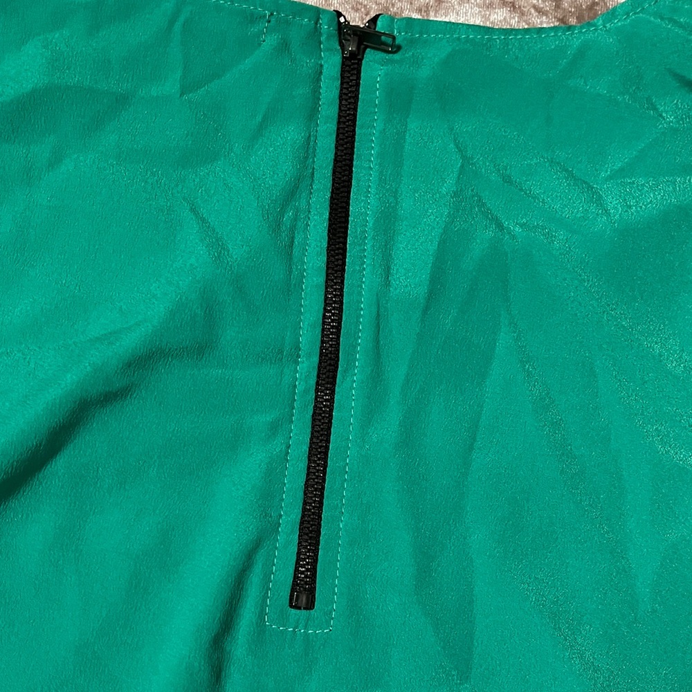 Ro & De Vibrant Green Blouse - Picture 4 of 5